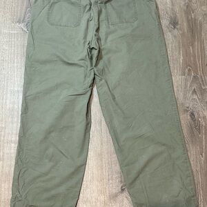 L.L. Bean Men's Olive Green Cargo Pants